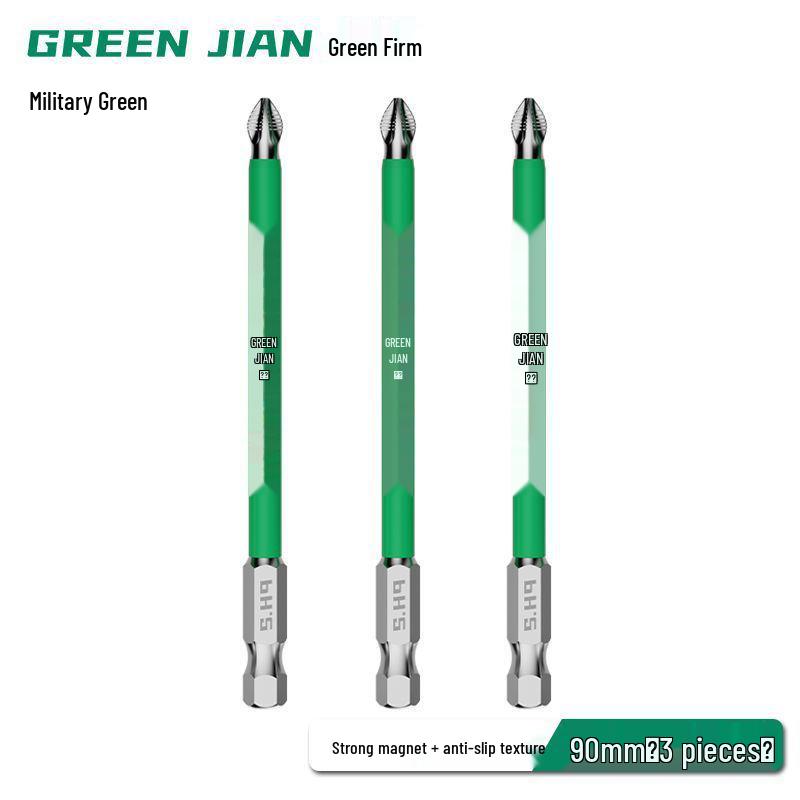 Набор магнитных электрических отверток высокой прочности с ударными удлиненными битами