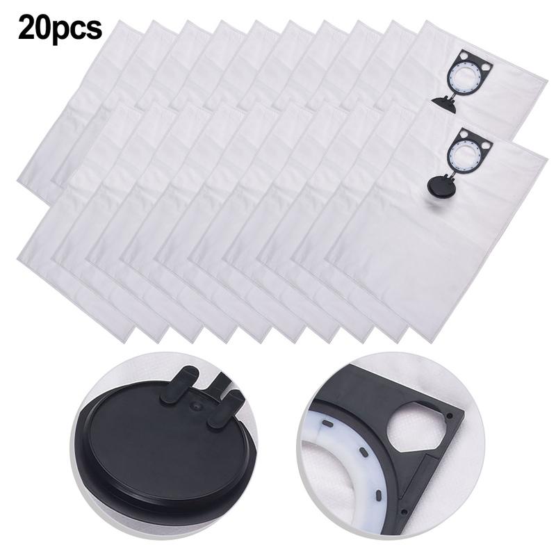 For Bosch GAS 15HP, GAS 15 PS, And GAS 20 L SFC Robotic Vacuum Cleaners 20-Pack Vacuum Cleaner Bags