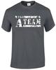 The a team logo army bullitt mens tshirtgamegreenholefunny