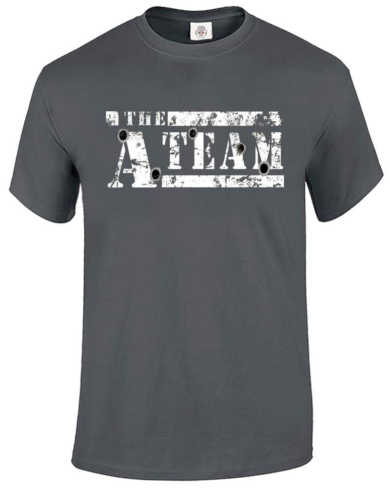 The a team logo army bullitt mens tshirtgamegreenholefunny