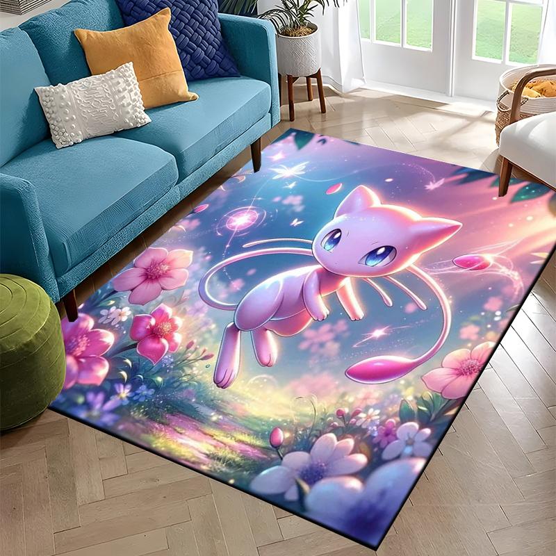 Charizard 3D Painting Japan Cartoon Pokem0n Carpet Rug for Bedroom Living Room Home Sofa Decoration,kids Large Decor Floor Mat
