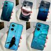 Чехол Shark Ocean Fish для Realme C55 C53 C51 C35 C33 C30 C67 C21Y C25s C15 9 10 12 11 Pro Plus GT Neo5