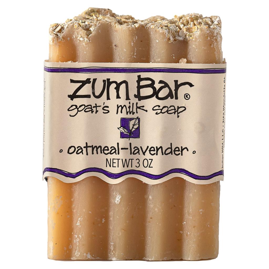 ZUM Zumba, Goat Milk Soap, Oatmeal Lavender, 3 Oz Each Soap
