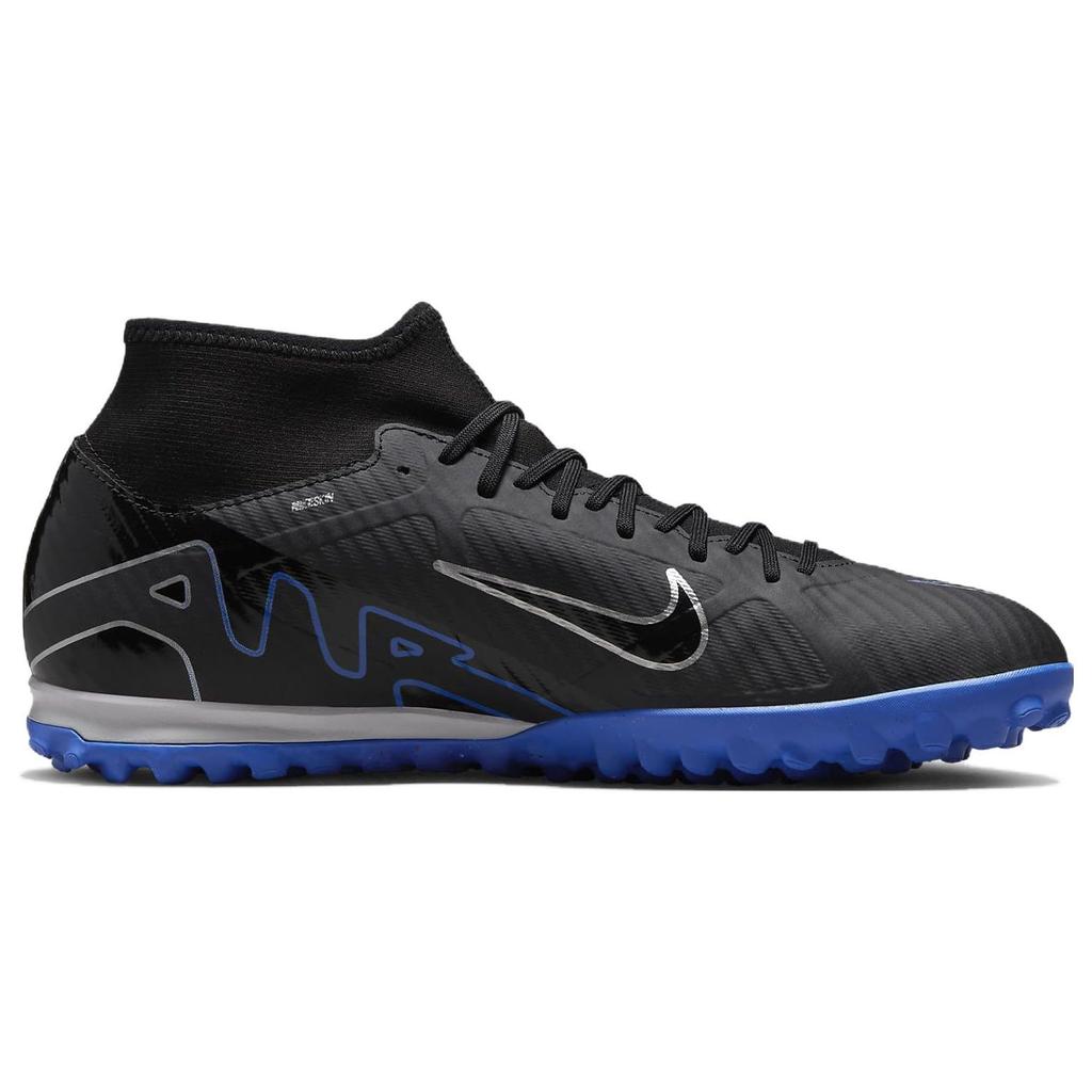 Nike Zoom Кроссовки унисекс Mercurial Superfly 9 Academy TF Shadow Pack Черный Hyper-Royal Chrome DJ5629-040