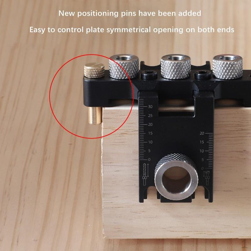 Кондуктор для шкантов 3 в 1, регулируемый шаблон, легкий инструмент для столярных соединений для мебели