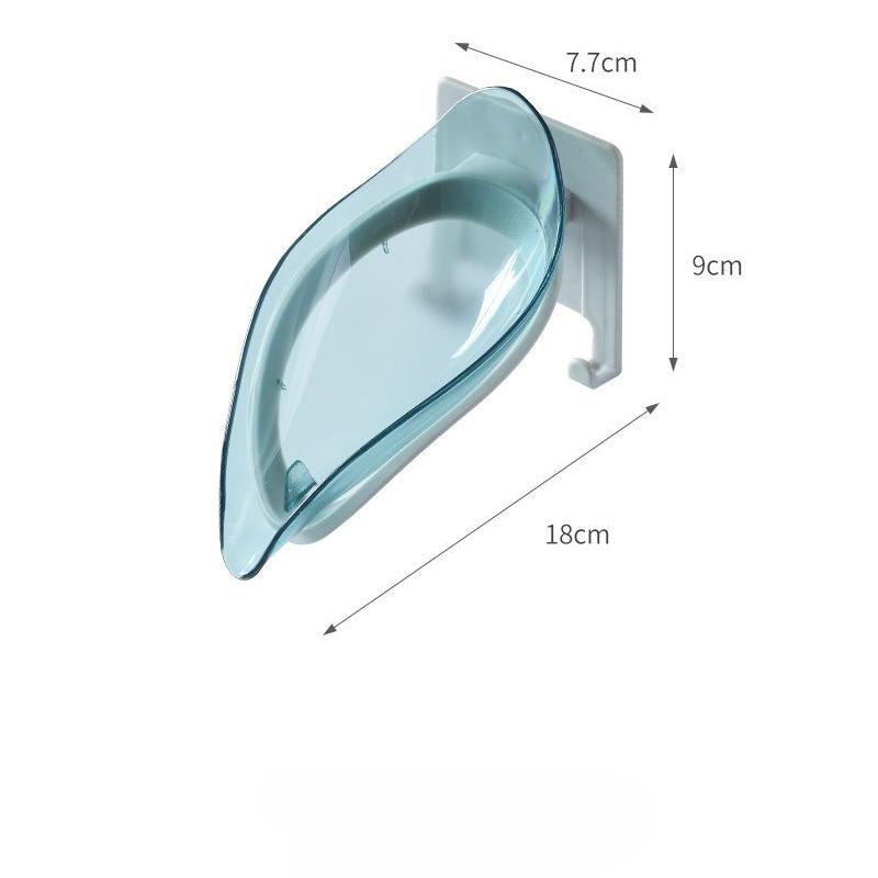 Мыльница Мыльница Настенная сливная полка для хранения в ванной комнате Держатель для мыла без перфорации