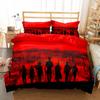 Gunfire Cowboy West Bedding Set Single Twin Double Queen King Cal King Size Bed Linen Set