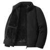 Autumn and Winter Fleece Stand-up Collar Thermal Sweater Casual Versatile Ollie Fleece Couple Jacket