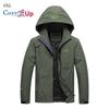 Cozy Up Mens Windproof Jacket Waterproof Lightweight Mountain Jacket for Men Hooded Windbreaker Raincoat