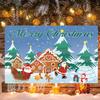 180*110 см Зимний Рождественский фон для фото елочных фестивалей Снеговик Новогодняя вечеринка фото фон
