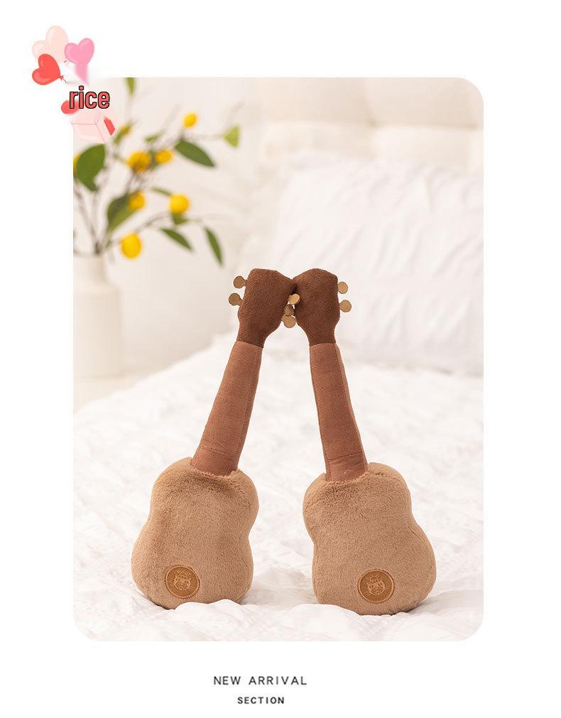 Очаровательная плюшевая кукла-гитара укулеле, реквизит для фото