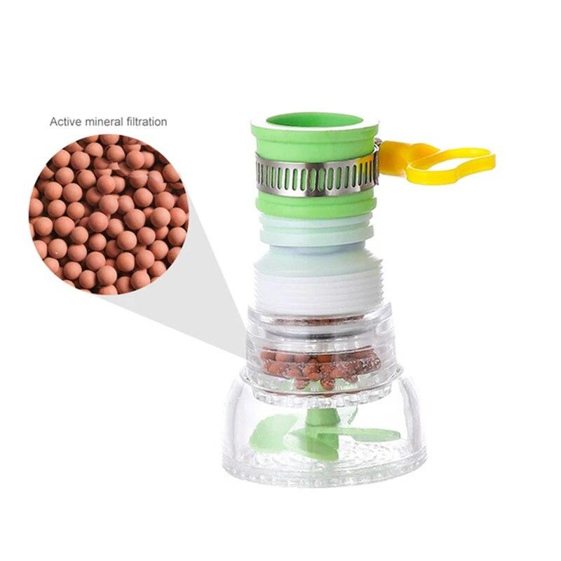 Вращающийся на 360 градусов фильтр для воды, очиститель регулируемого водопроводного крана, кухонные аксессуары, бытовой фильтр для воды, насадка-адаптер для раковины