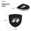 2026 New For VOLKSWAGEN VW 1/2pcs Car Styling 3D Metal Emblem Body Window Sticker Decal For Volkswagen Tiguan Bora POLO PASSAT C