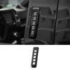 Накладка на замок с кодом для наружной двери 1* Для Ford F-150 2015-2020 Ярко-черный