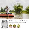 Lightweight Hat Net Cover Breathable Anti-mosquito Cover Gardening Hat Head Mesh Covers  Camping