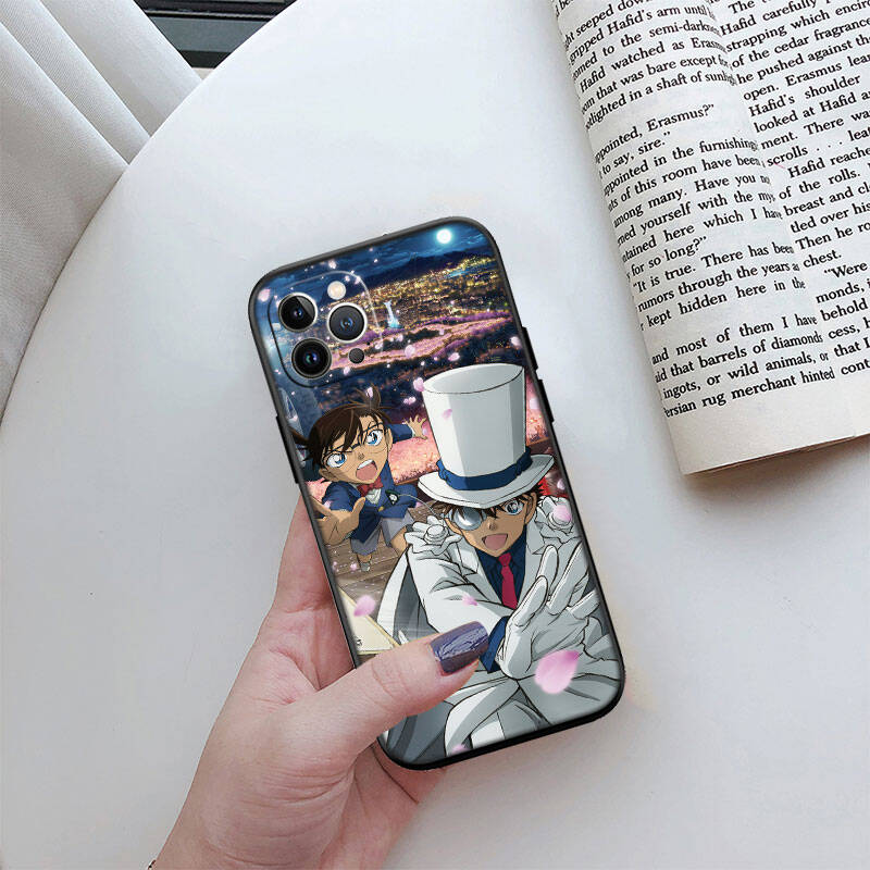 MH39 Detective Conan Phone Shell Case for Redmi Note 8 9 10 11 11S 10C 10X 10A 10T 9A 9C 9T 9S 8T Pro Max Plus Prime