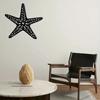 Coastal Starfish Ocean Beach Metal Wall Art – Elegant Interior Decoration, Stylish Home Wall Hangings for Coastal Home Decor