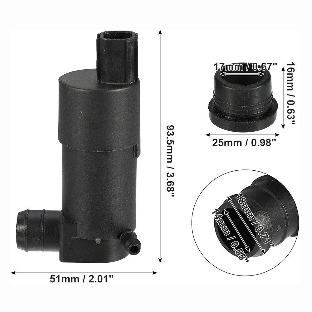 Windscreen Window Washer Pump For Ford Focus S SE ST RS Transit 150 250 350 Base