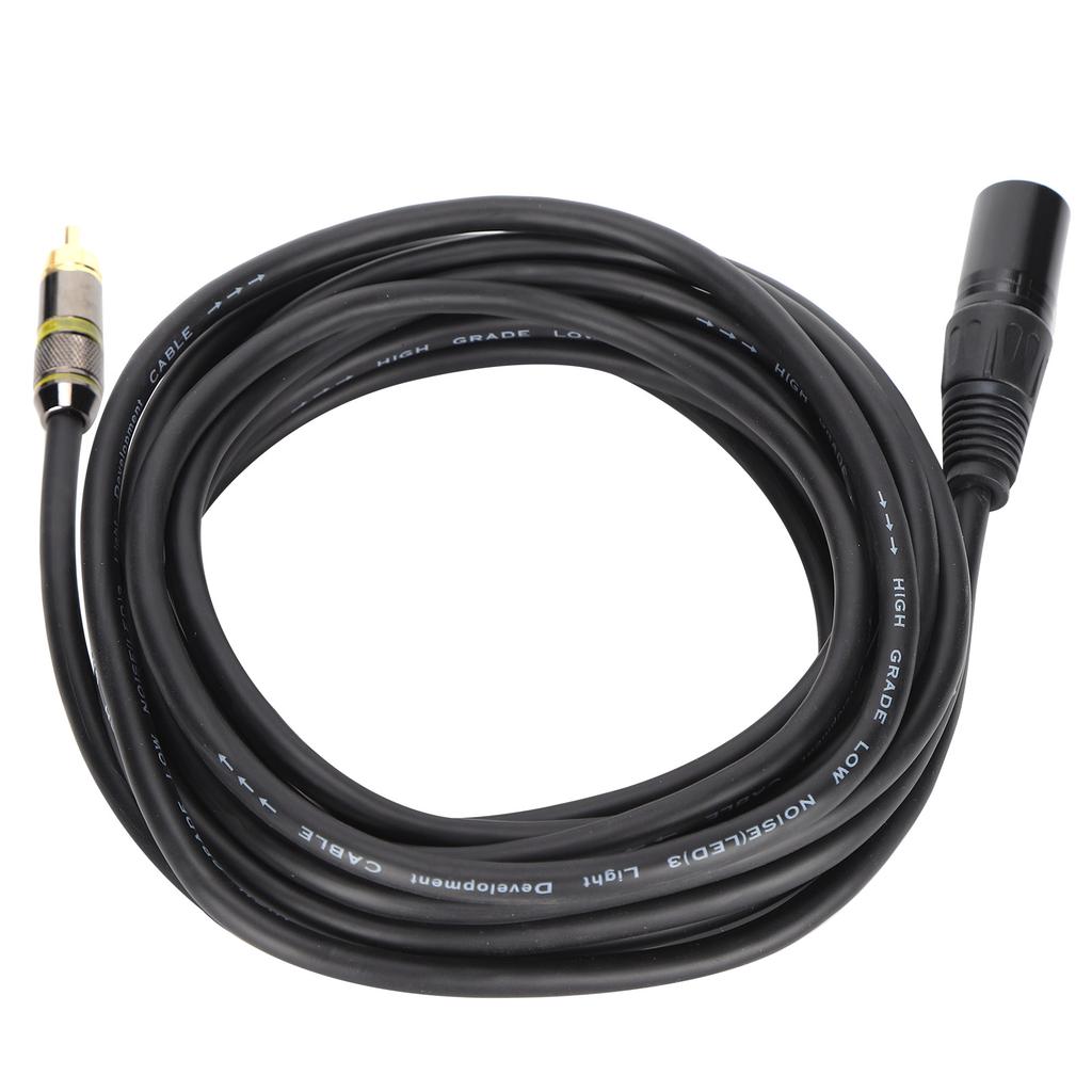 Кабель JORINDO XLR Male на RCA Male Прочный кабель XLR на RCA для микрофона и аудиооборудования JD6065 5M