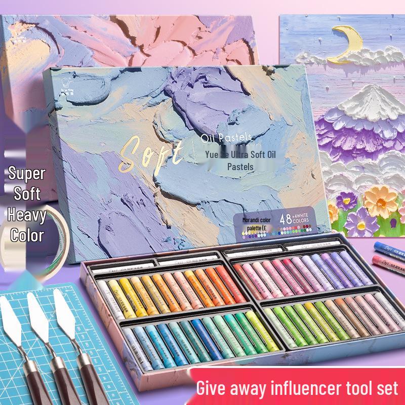 Супермягкие масляные пастели: Яркие цвета, Безопасно и без запаха для детей