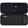 Беспроводная клавиатура Logitech PEBBLE KEYS 2 K380sGR + Беспроводная мышь Logitech PEBBLE MOUSE2 M350sGR Комплект (Черный чехол) Совместим с кейсом для хранения Lebakort