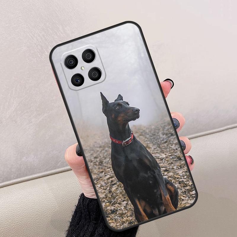 Doberman Dog Case For Honor Magic 7 Lite 5 6 8 Pro Cover For Honor X9b X9a X9c X8a X8b 200 400 50 70 90