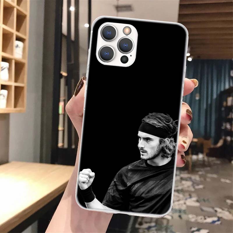Rafael Nadal Tennis Soft Phone Case For iPhone 14 13 12 Mini 11 Pro Max 15 + X XR XS 7 Plus 8 6S 5S SE 2020 Pattern Cover