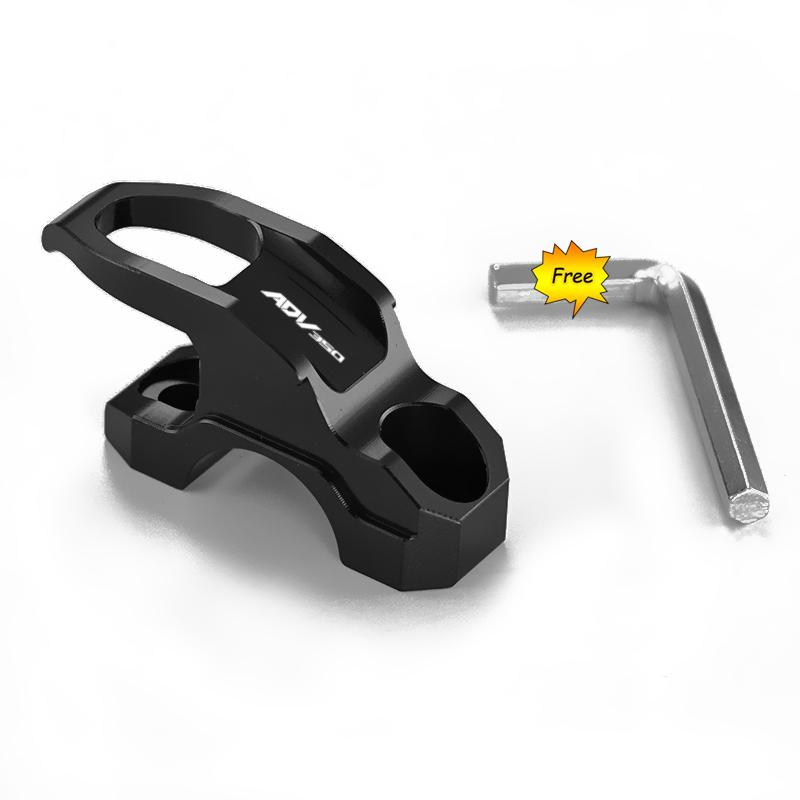 Для HONDA ADV350 ADV 350 2025 2025 Аксессуары для мотоциклов CNC Главный тормозной цилиндр Кронштейн Сумка Багажный зажим Держатель Крючок для шлема