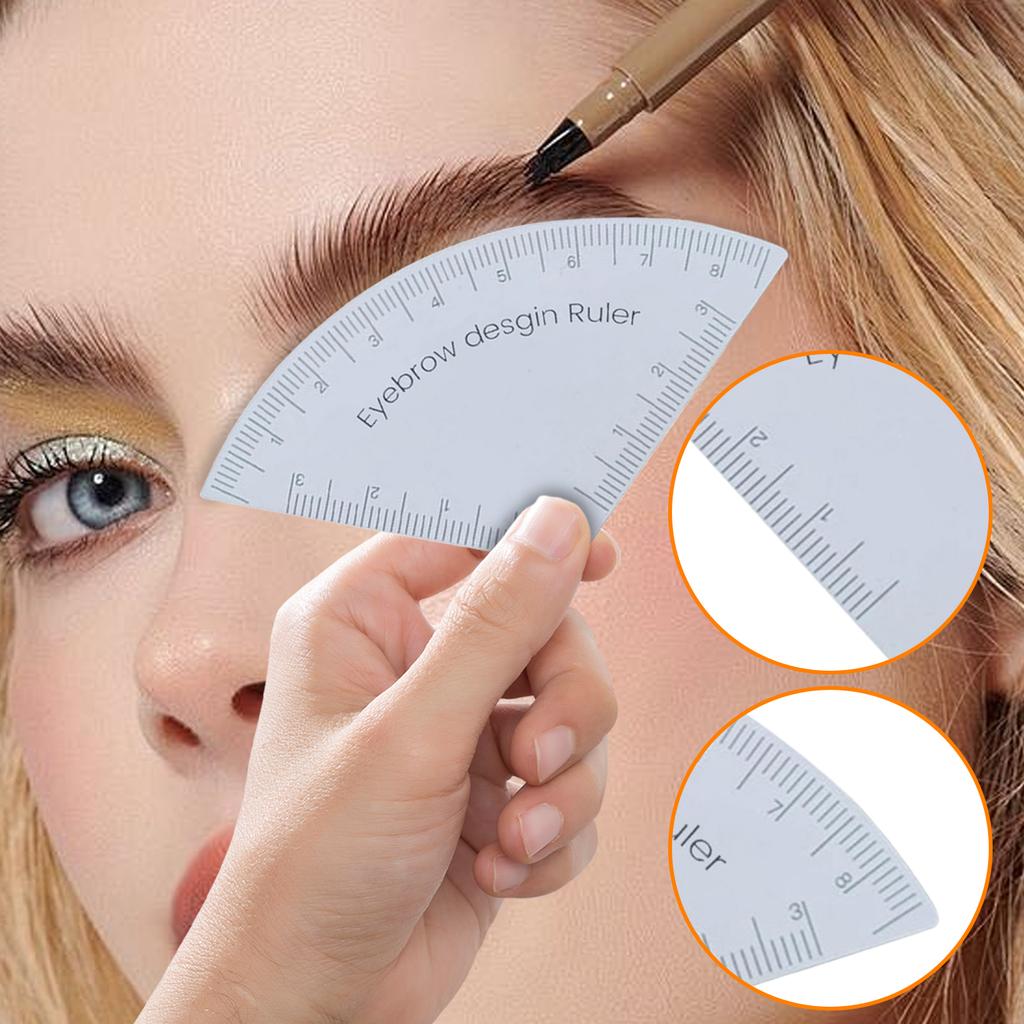 Quick Eyebrow Drawing Guide Reusable Brow Shaping Tool Kit With Stencil Templates