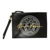 Принт Голова Медузы Золотые Аксессуары Кожаная Клатч Мужской клатч Черный 1005468-1A03823-5B03V