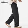 Mark Fairwhale Men's 2025 Summer Ice Silk Loose Straight Wide-Leg Casual Pants