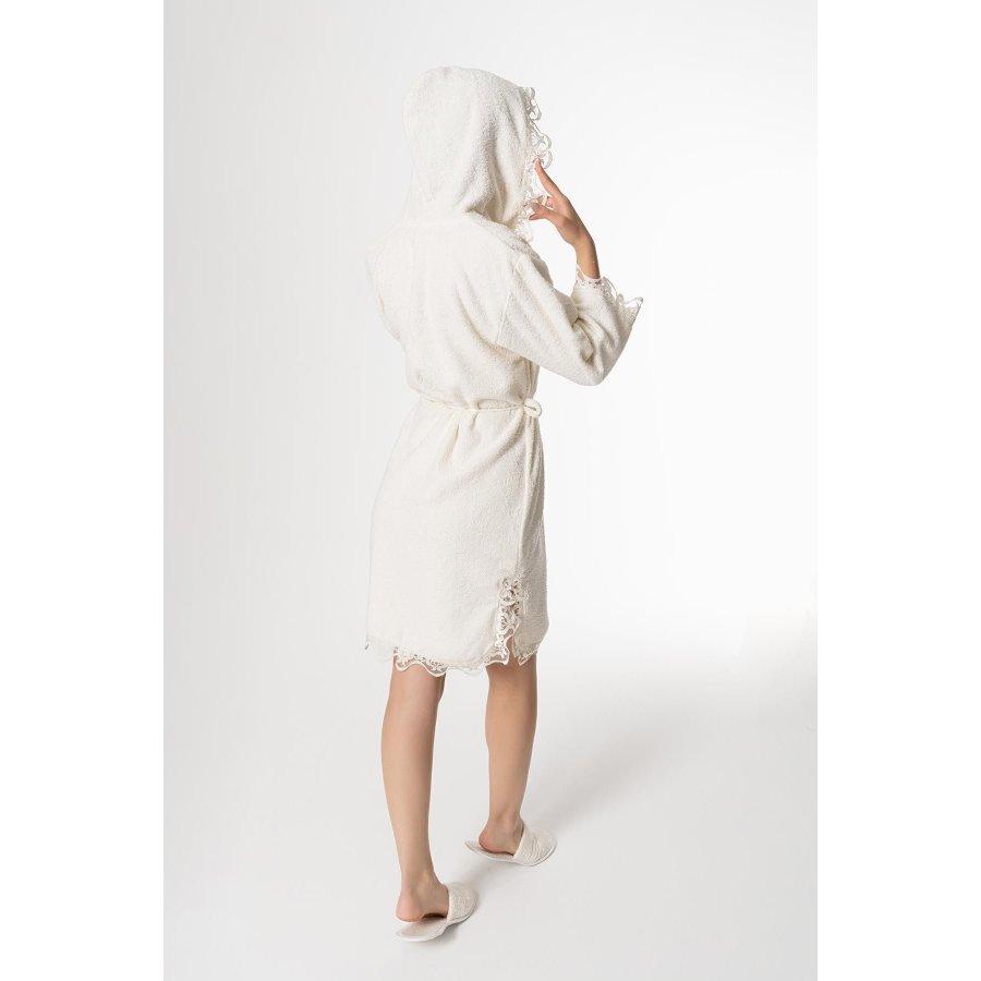 Женский комплект свадебных халатов из 4 предметов из 100% хлопка/полотенце Халат, полотенце, тапочки из полотенца