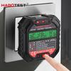 HT107 Pro Digital Socket Tester 5mA/30mA RCD Test Smart Voltage Detector Ground Zero Polarity Check EU/US/UK Plug Optional 3