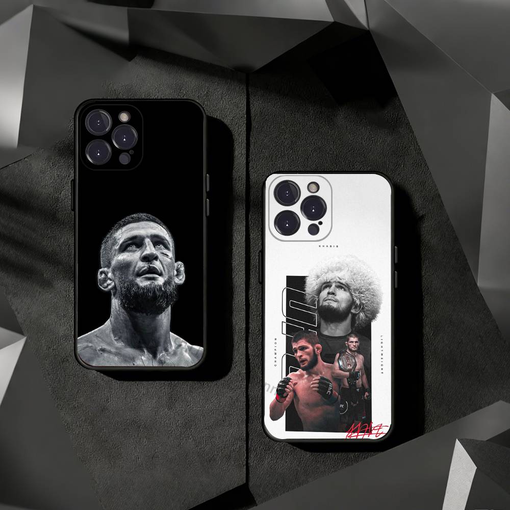 Чехол для телефона Хабиба Нурмагомедова для iPhone 11Pro 13 12 11 Pro Max 16e 17 Air 16 15 14 Plus 11ProMax