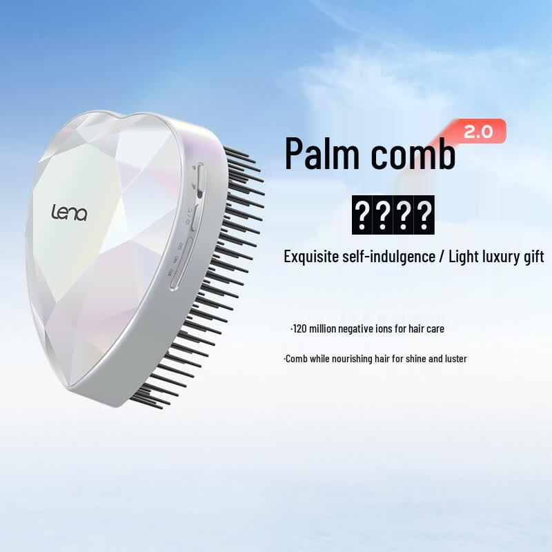 Lena F15 Wireless Negative Ion Hair Straightening Brush CN plug (adapter included)