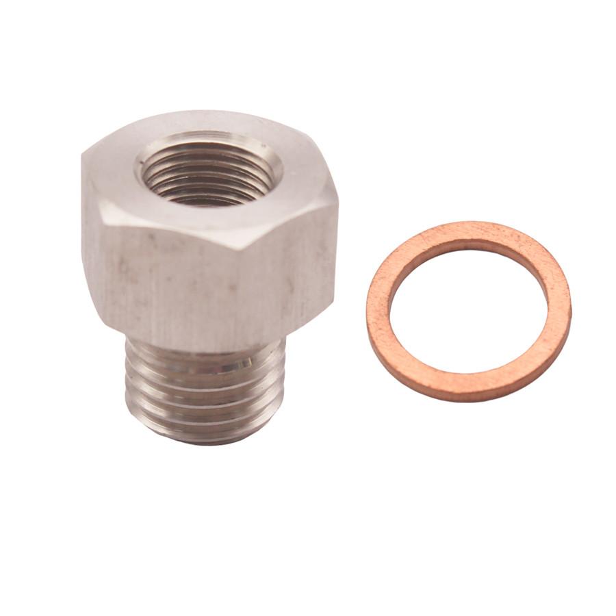 1 Set Fitting Adapter NPT 1/8" Female To Metric M12X1.5 Male Replace Auto/car Meter