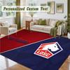 Crystal Velvet Square Rug Custom NameLOSC Lille FC Pattern Non Slip Home Floor Decor Rug