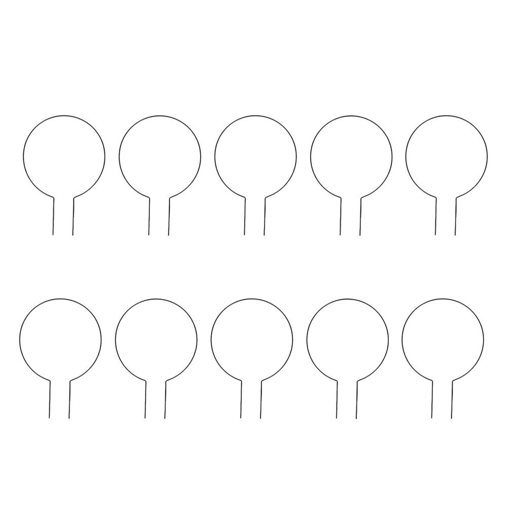 10Pcs Circle Trellis Indoor Small for Climbing Plants Potted Plant Hoya Vines Topiary Frames