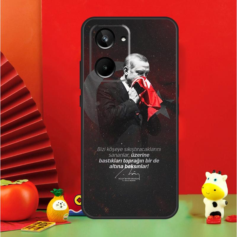 Президент Турции Реджеп Тайип Эрдоган Для Realme 15 Pro GT7 GT6 10 11 12 13 14 Pro Plus C67 C63 C61 C55 C51 C53 C35 C75 C65 Чехол