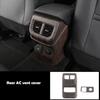 LHD RHD Для Ford Ranger Wildtrak T9   2024 ABS Дерево Ручка двери чаша Панель подсветки центрального экрана приборов
