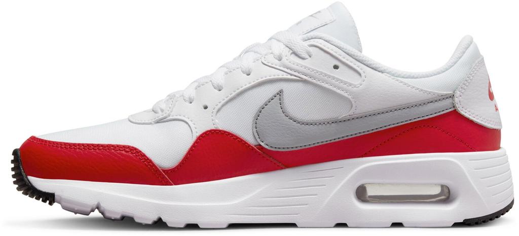 Nike Air Max SC Sneakers (CW4555-107) White/ Wolf Grey/ University Red/ Black