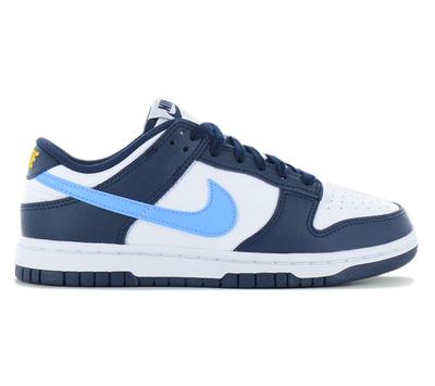 Dunk Low - Женские кроссовки обувь Сине-белые FN7800-400 ОРИГИНАЛ