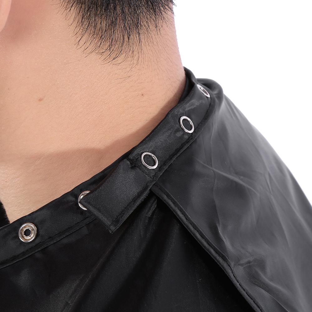 Профессиональный черный салон стрижка парикмахерское парикмахерское накидка халат взрослая ткань водонепроницаемый