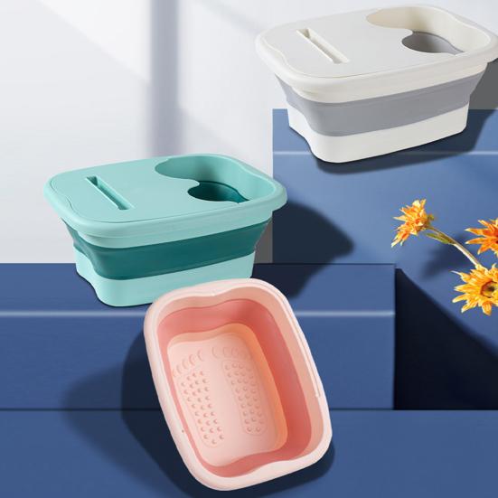 Складной поднос для ног для бассейна, складная ванна для ног, портативная ванна для ополаскивания ног, аксессуары для бассейна