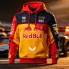 Мужская весенне-осенняя одежда для гонок Red Bull F1 и мотоциклистов, нишевый стиль Red Bull, новый стиль с принтом, длинный рукав