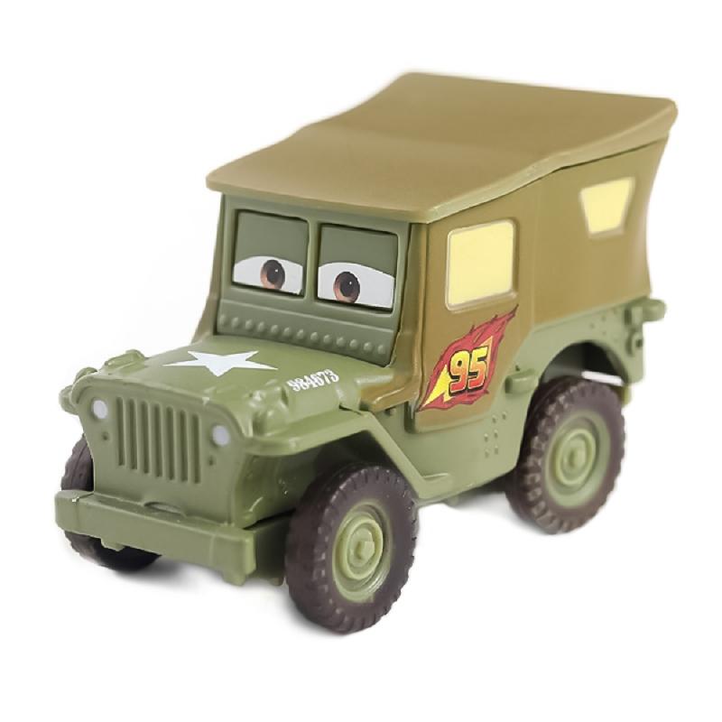 Игрушки из мультфильма Тачки Pixar Подарки 95 Молния Маквин Модель Игрушечная машинка 1:55 Литье под давлением из металла Детские подарки Аниме Фигурка Гоночная машина Игрушки