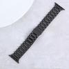 Keepwin Metal Material Solid Watch Band Mesh Wrist Metal Stainless Steel Watch Band Strap for Apple IWatch 9 8 7 6 5 4 3 2 1 SE