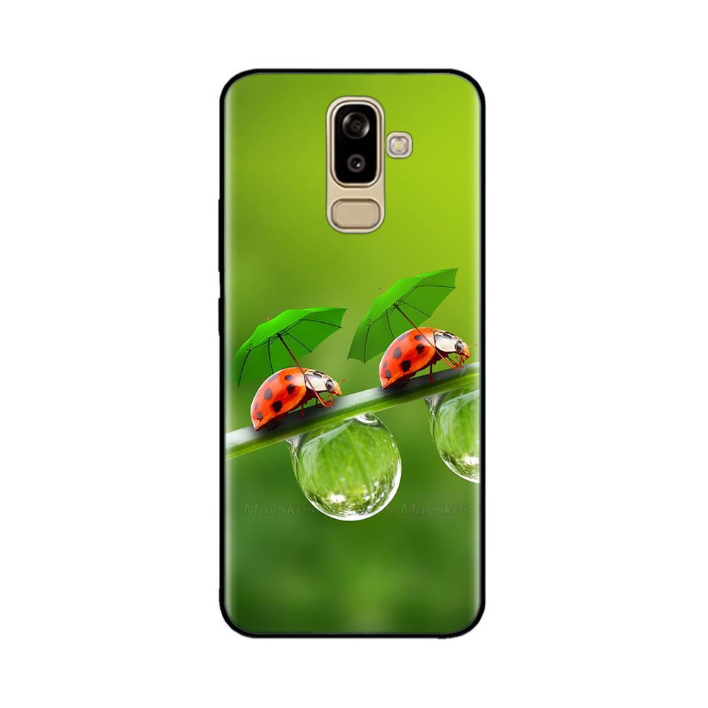 Милый силиконовый чехол для телефона Samsung Galaxy A8 2018 A530F SM-A530F Мягкий ТПУ Funda Coque для Samsung A8 Plus 2018 A8+ A730F