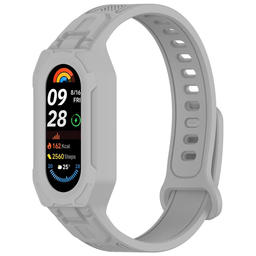 Ремешок+Чехол для Xiaomi Mi Band 10 9 8 NFC miband Аксессуары для часов Спортивный силиконовый браслет Наручный ремешок pulseira correa Mi band 10