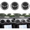 NVCNX Real Carbon Fiber Compatible with Ford Mustang GT 2015- 2016 2017 2018     Accessories Car Gear Shift Frame Cover Interior Trim Sticker Decal